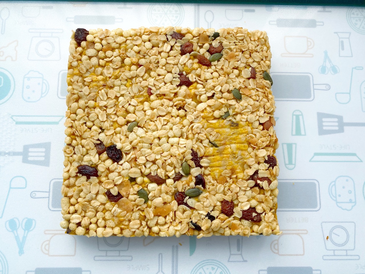 红薯燕麦脆能量棒