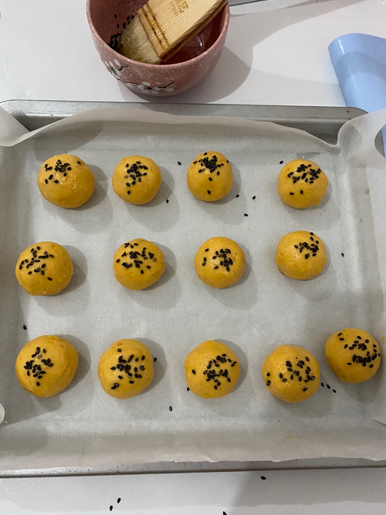 红薯芝士球