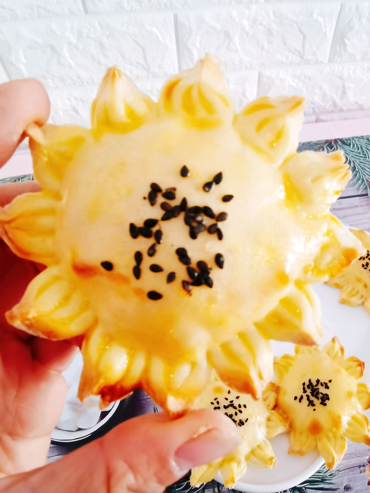红薯芝士太阳饼