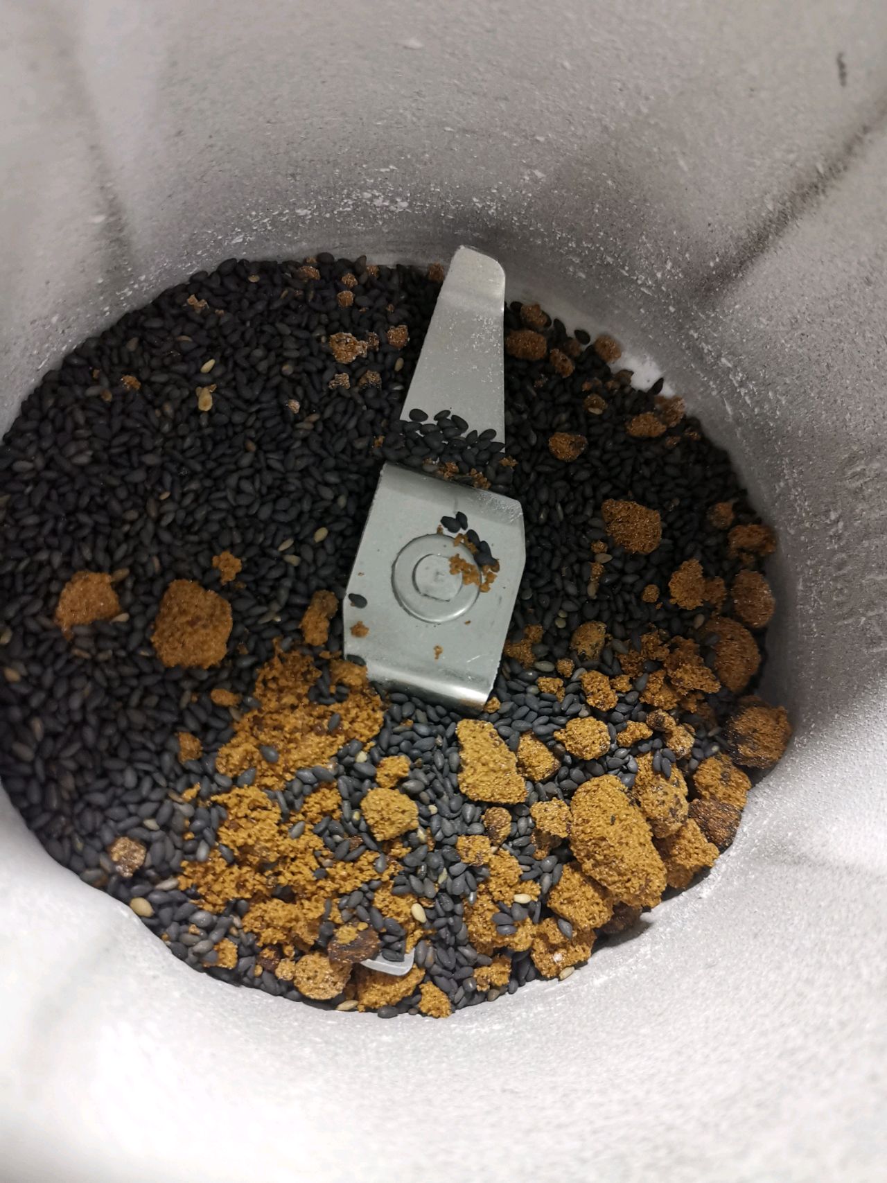 红糖黑芝麻糍耙