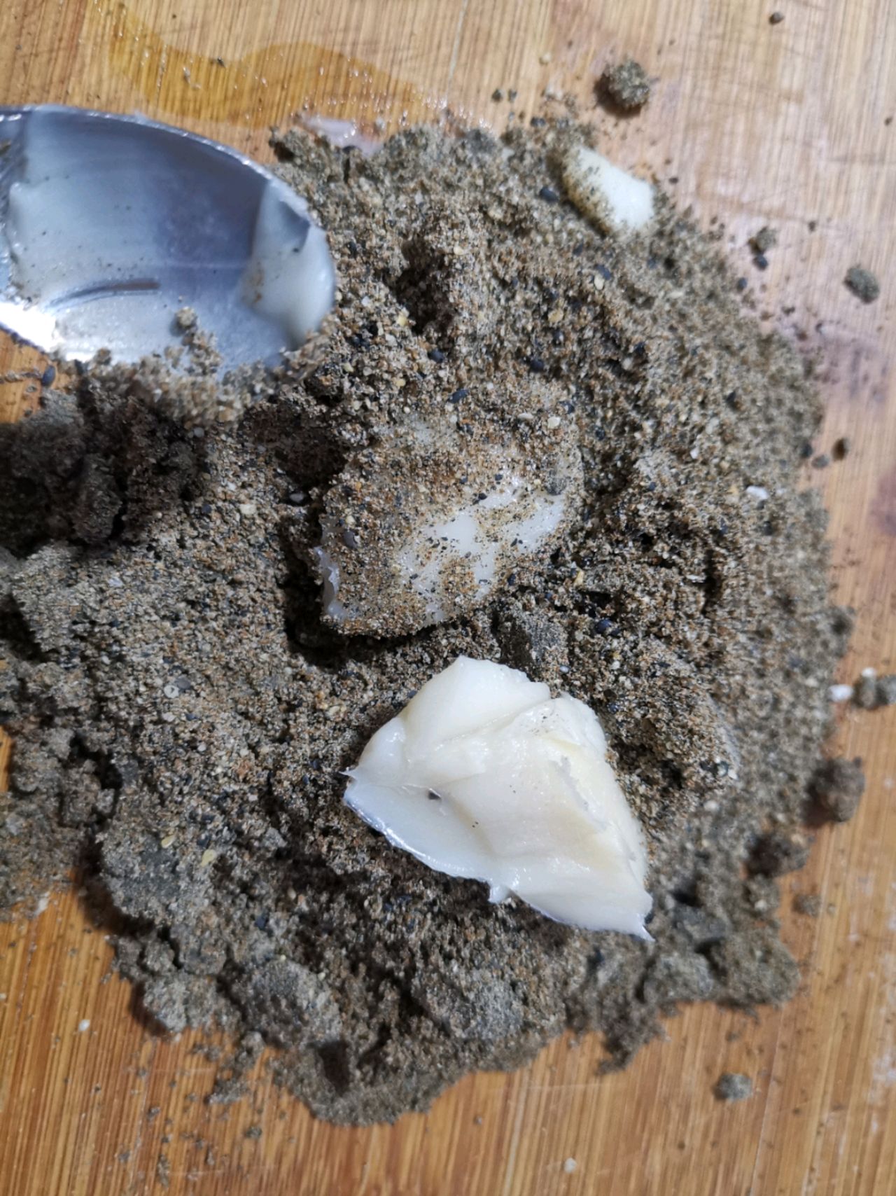 红糖黑芝麻糍耙