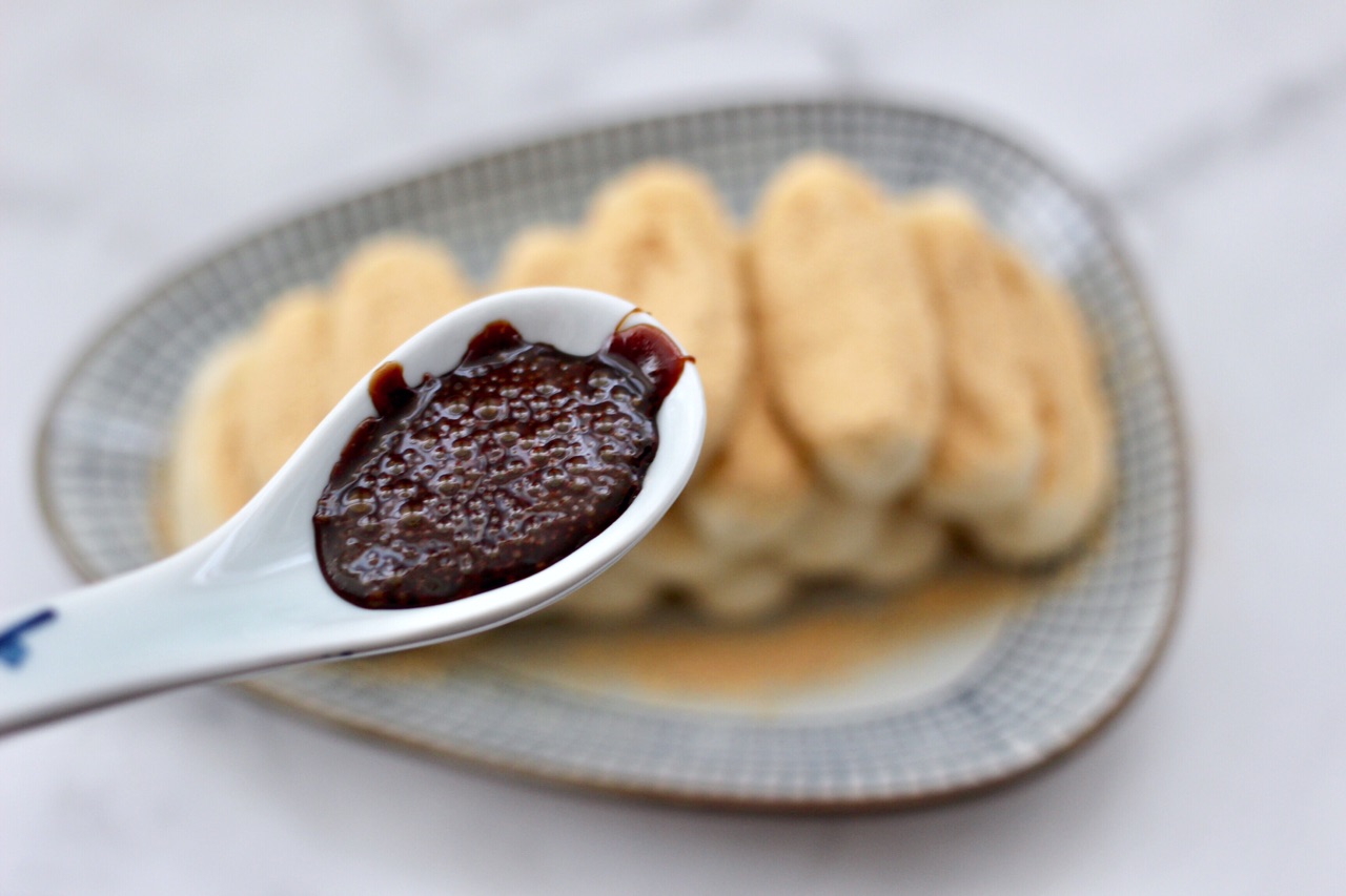 红糖黄豆粉糍粑