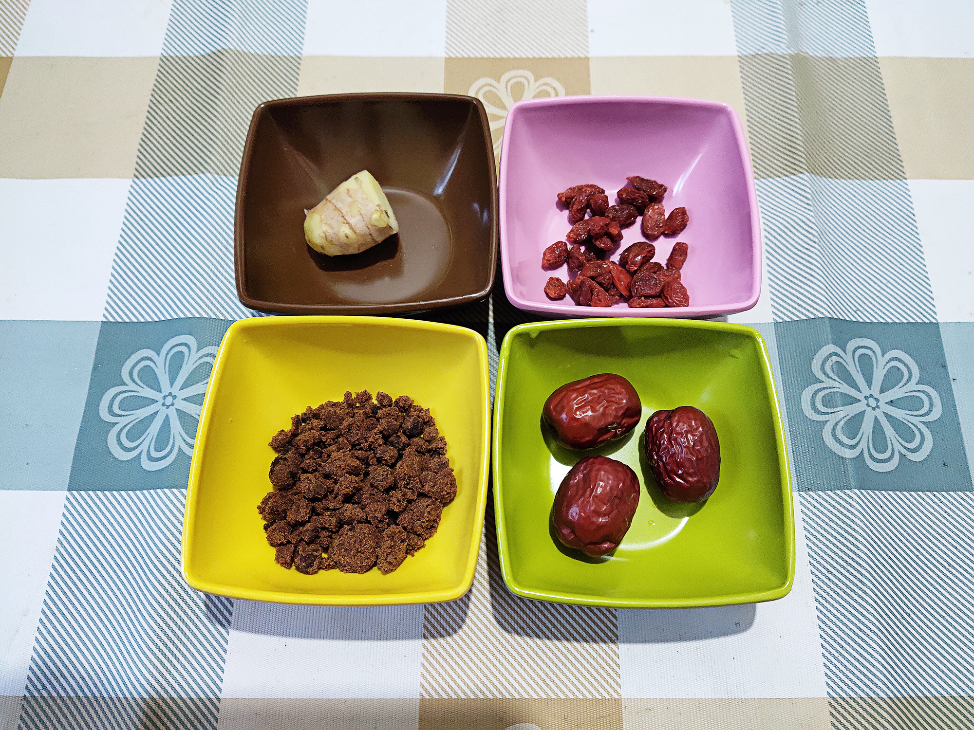 红糖姜枣茶
