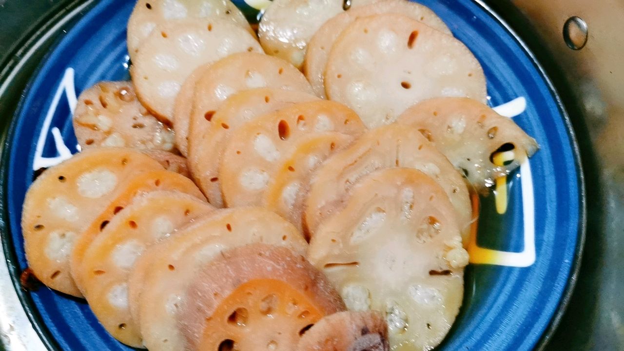 红糖糯米藕