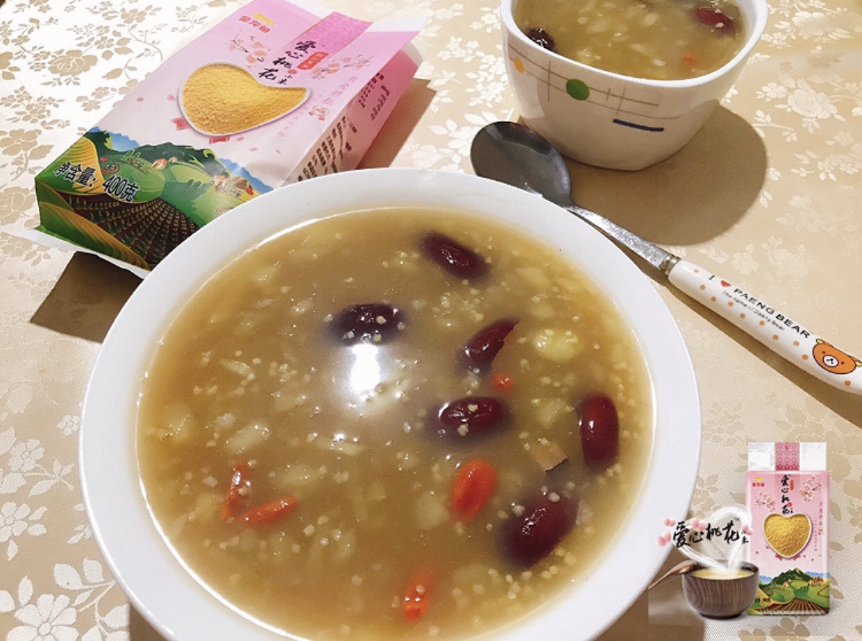红糖山药小米粥