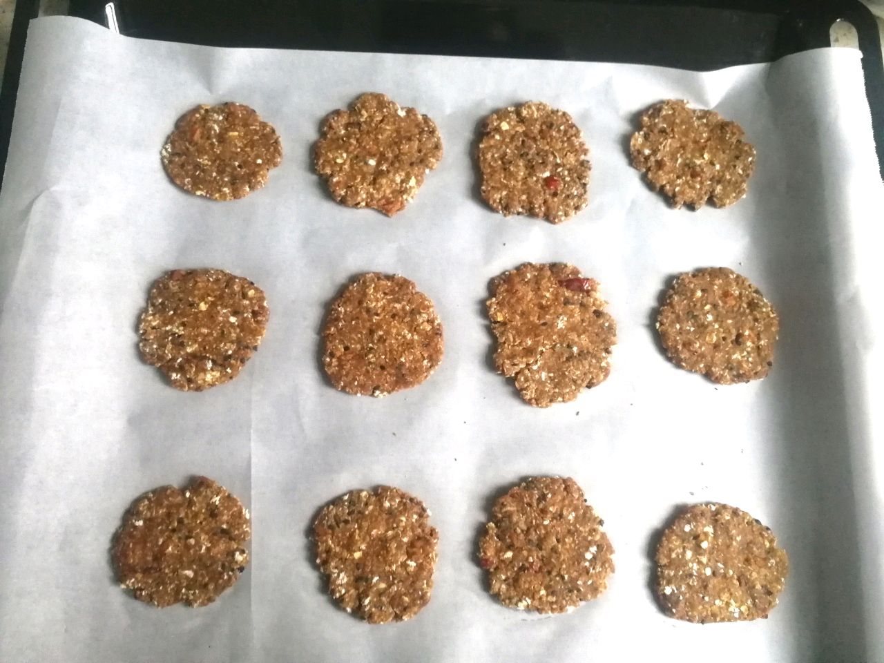 红糖燕麦饼干