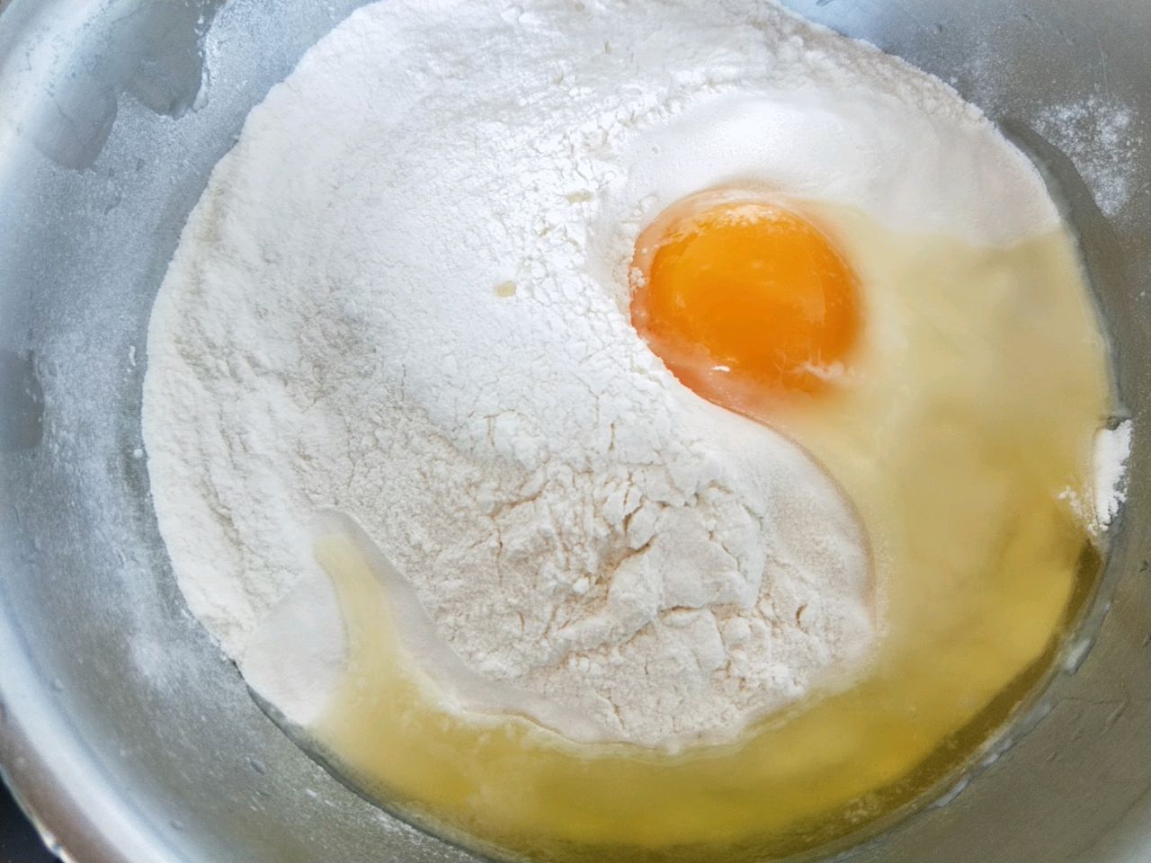 红糖油滋啦饼(小时候的味道）