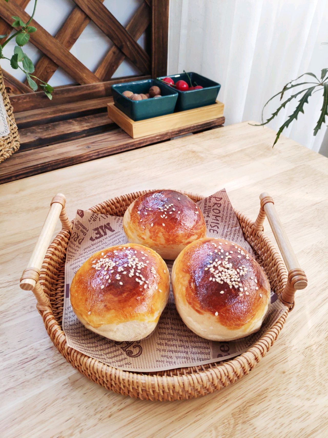 红糖芝麻营养小餐包