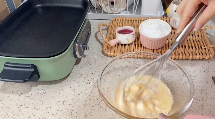 红心火龙果mini松饼