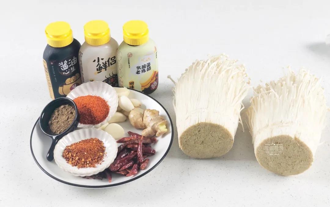 红油金针菇
