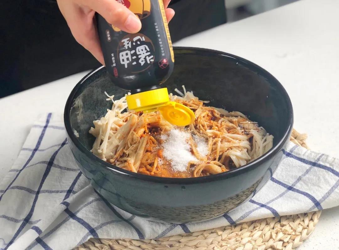 红油金针菇