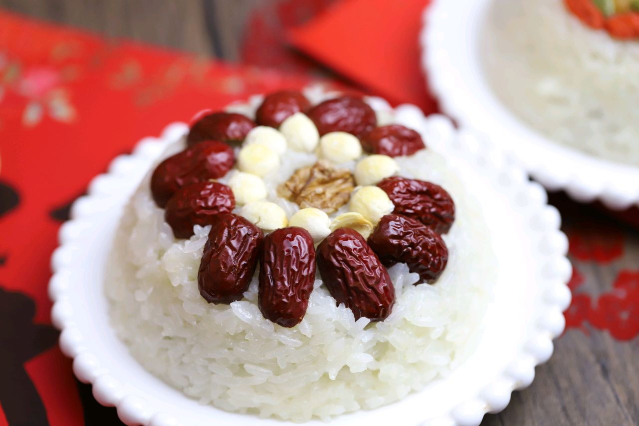 红枣八宝饭