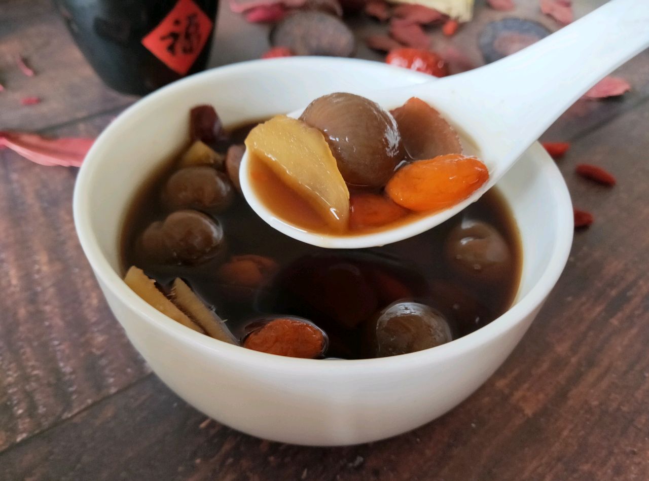 红枣桂圆姜汤