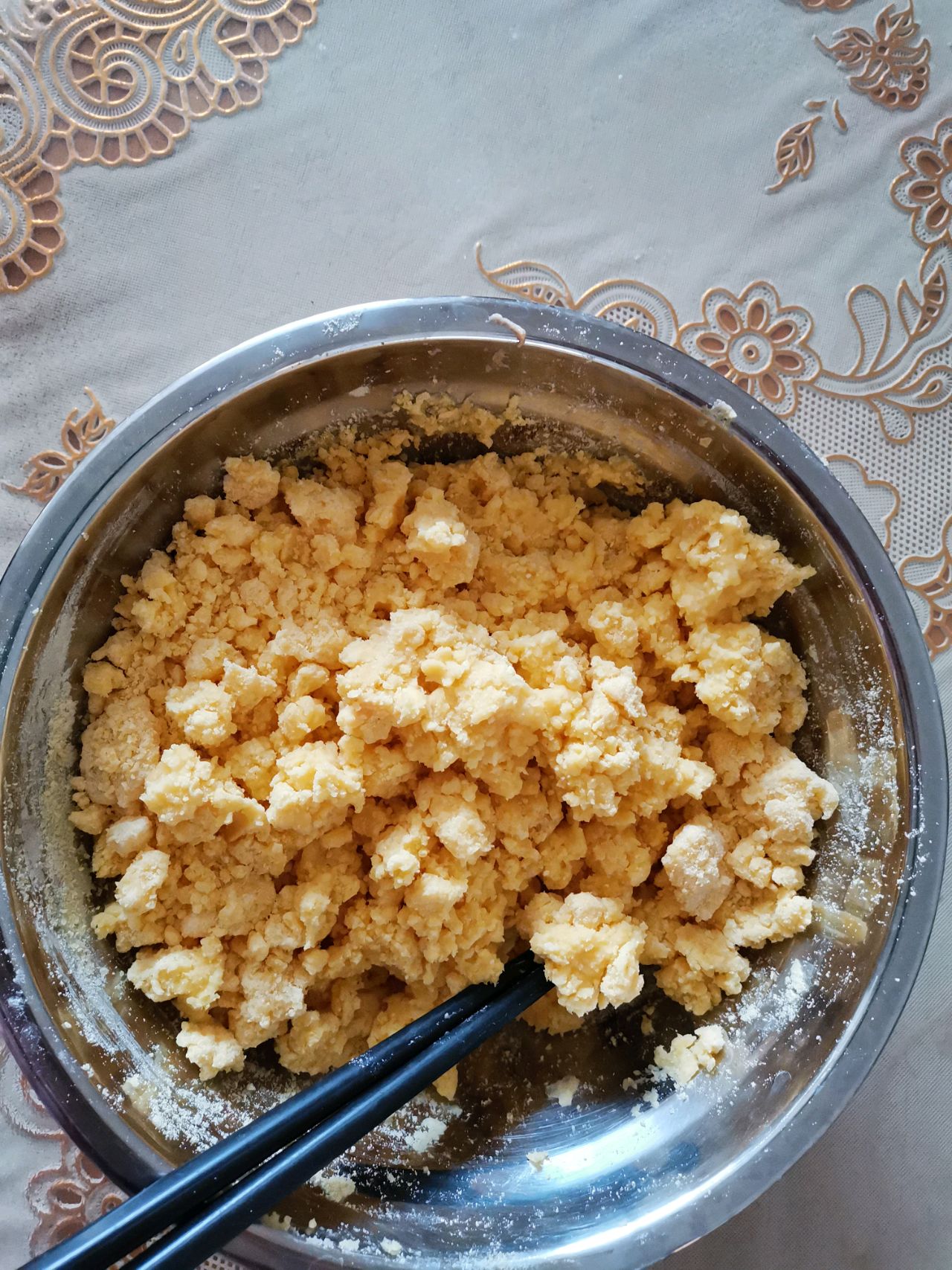 红枣栗丁玉米面窝窝头