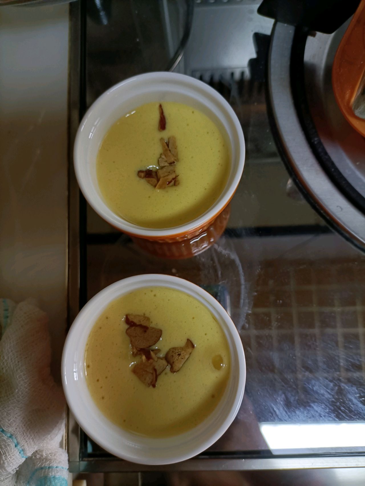 红枣藕泥奶香舒芙蕾