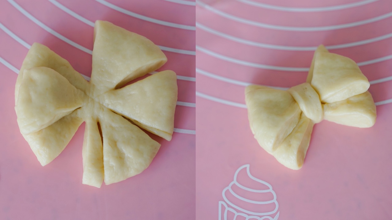蝴蝶结面包