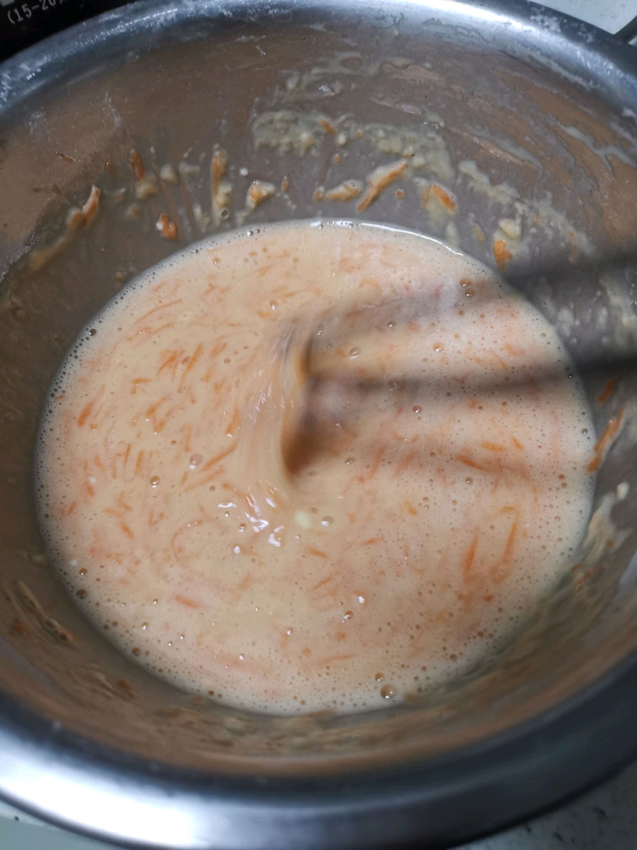 胡萝卜鸡蛋饼