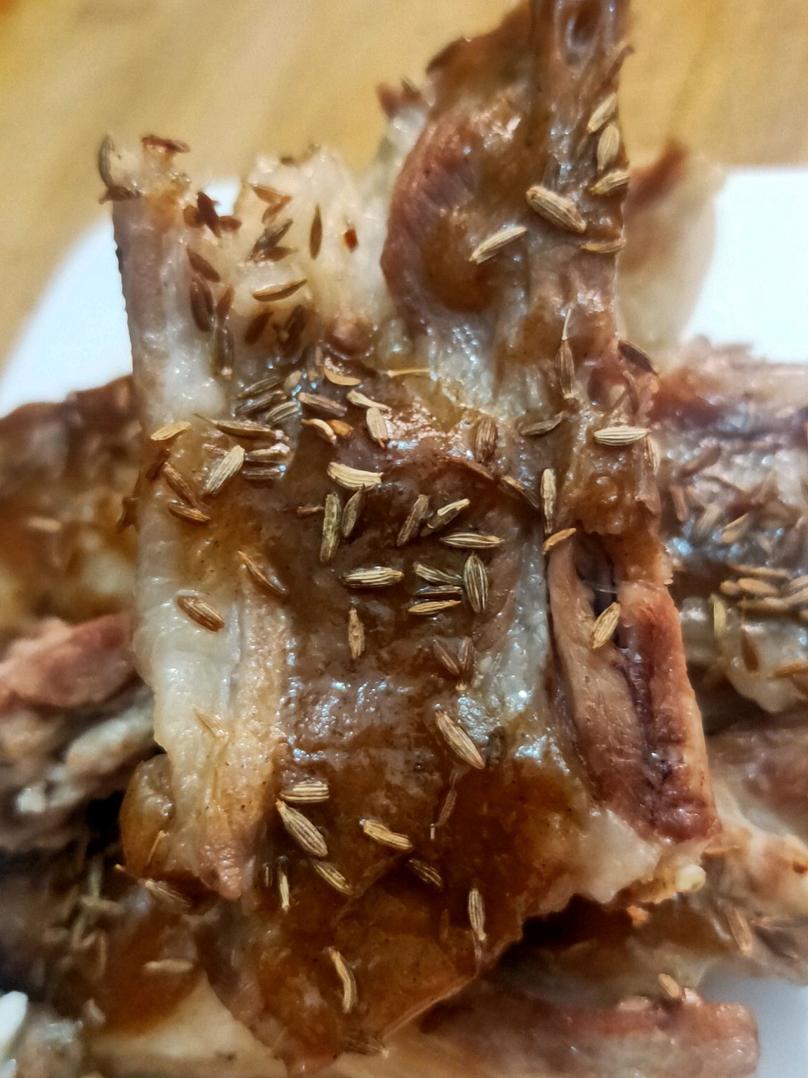 胡萝卜烤羊排