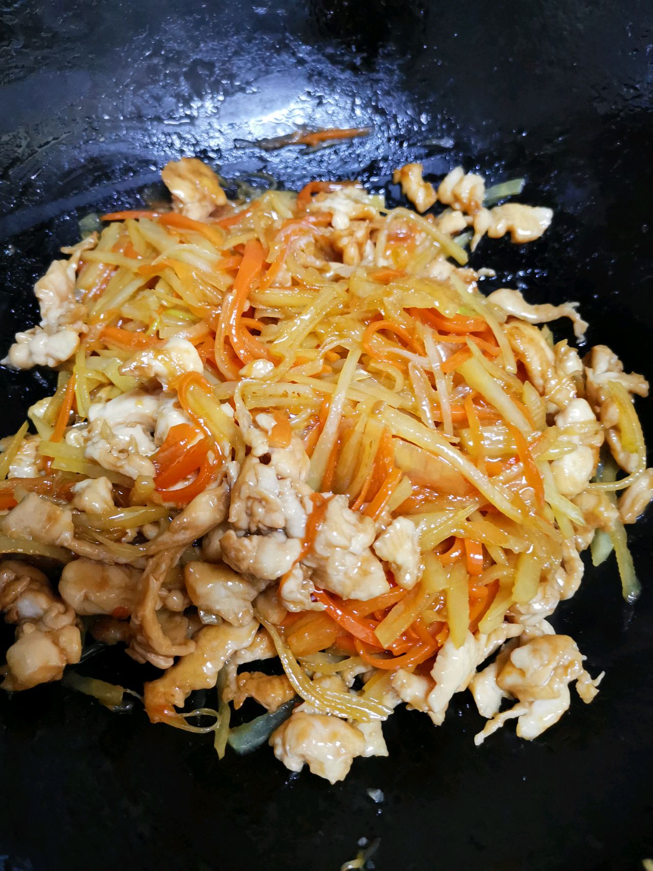 胡萝卜土豆丝