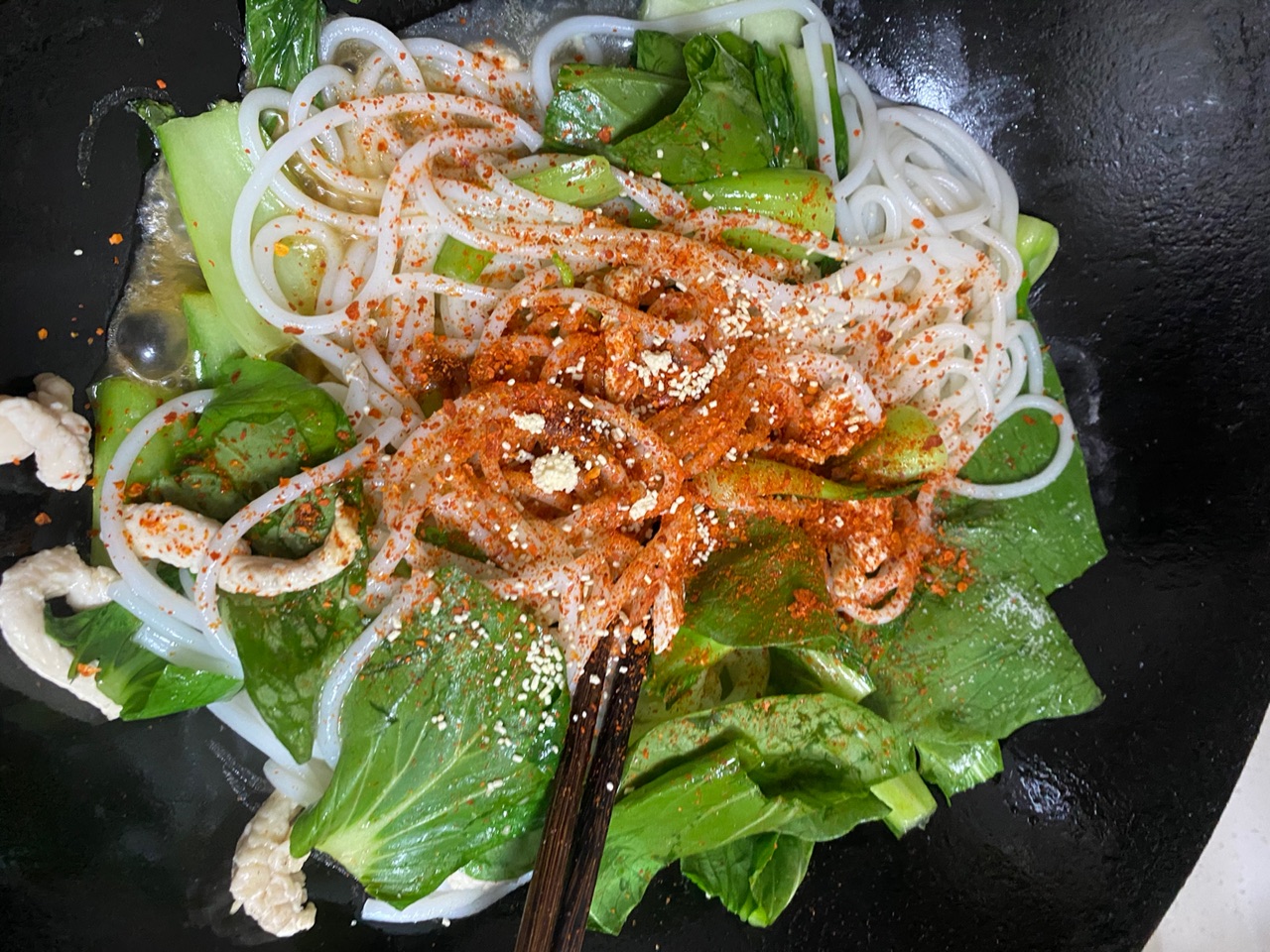 湖南鸡丝炒米粉