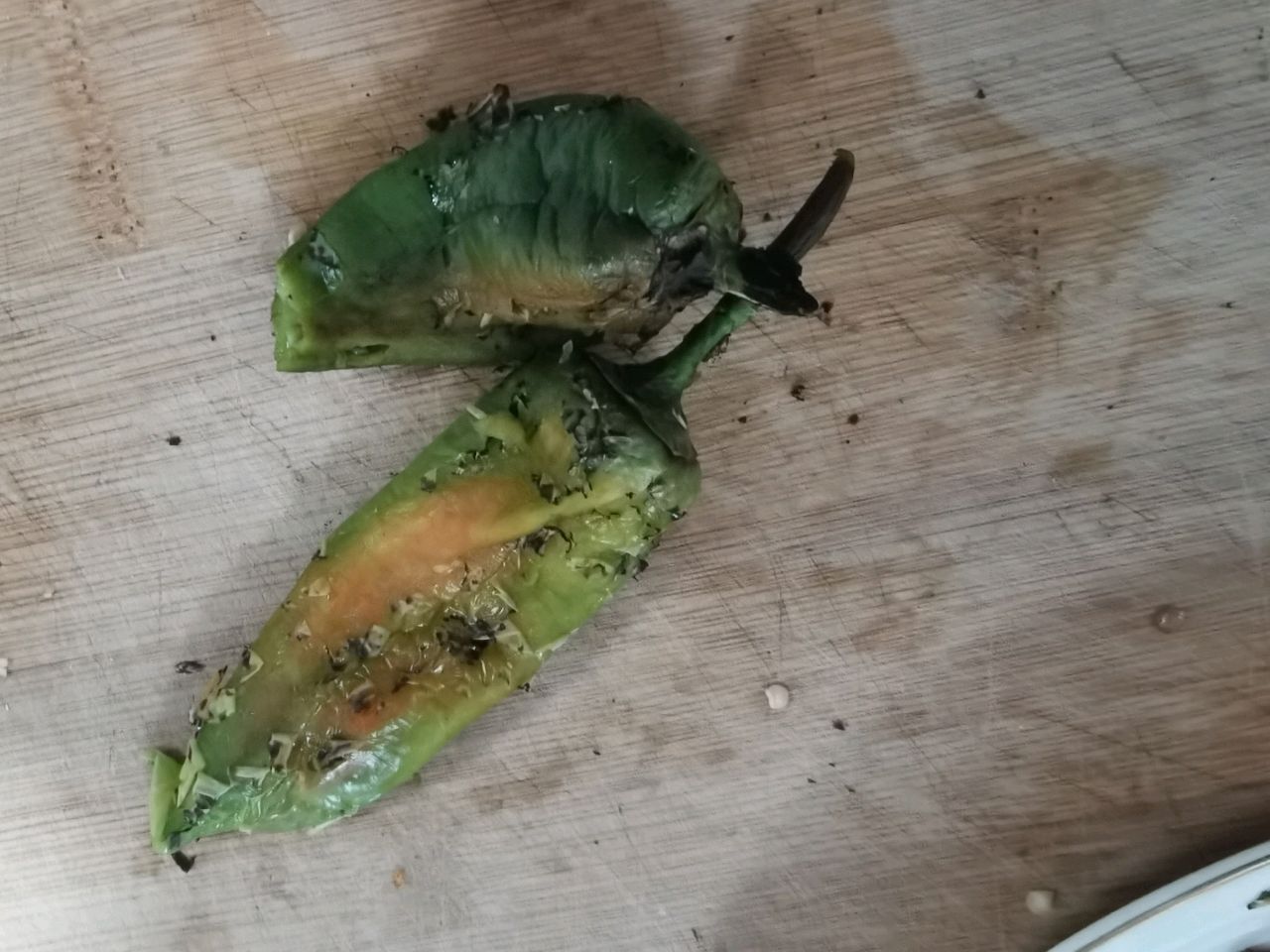虎皮尖椒皮蛋