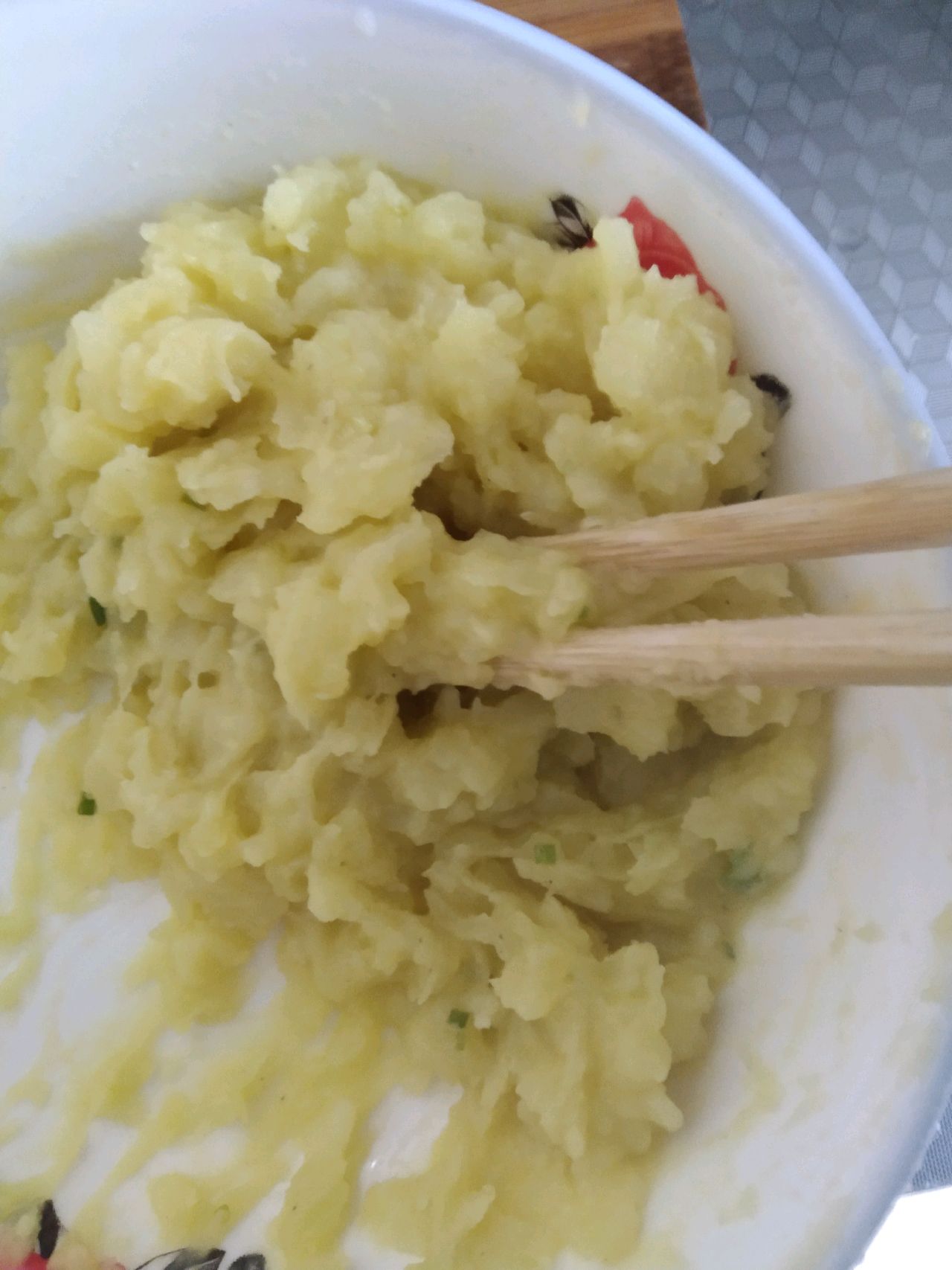 虎皮青椒酿土豆泥