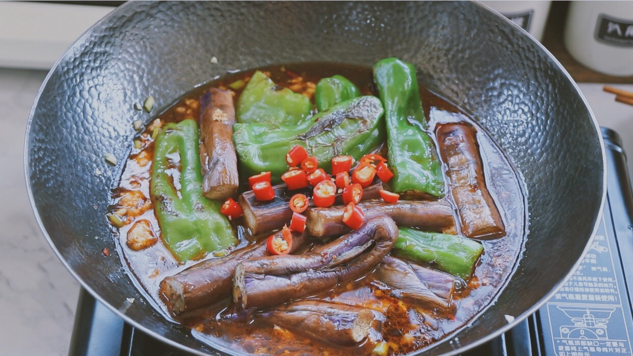 虎皮青椒烧茄子