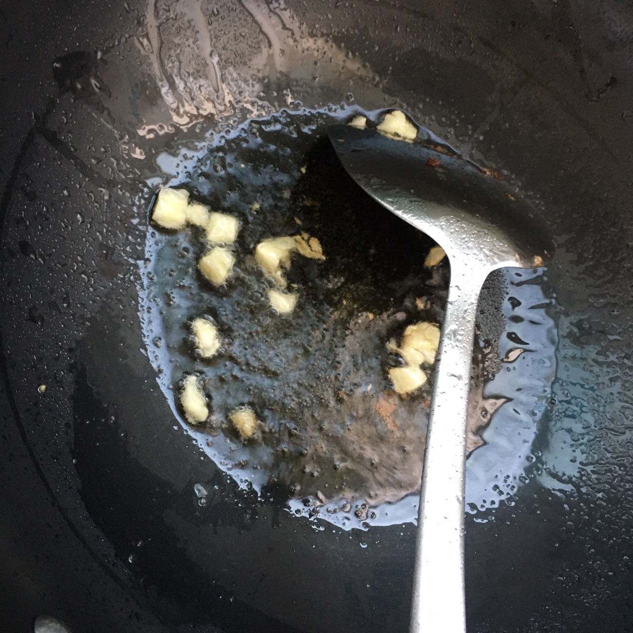 花菜香菇炒鸡排