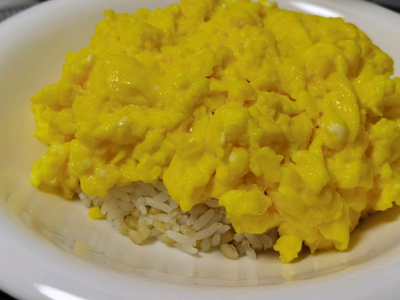 滑蛋咖喱鸡饭