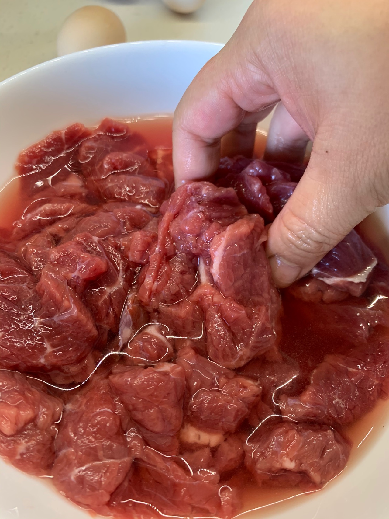 滑蛋嫩牛肉