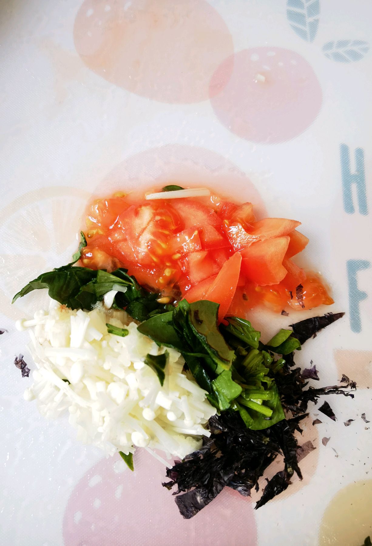 花朵小馄饨