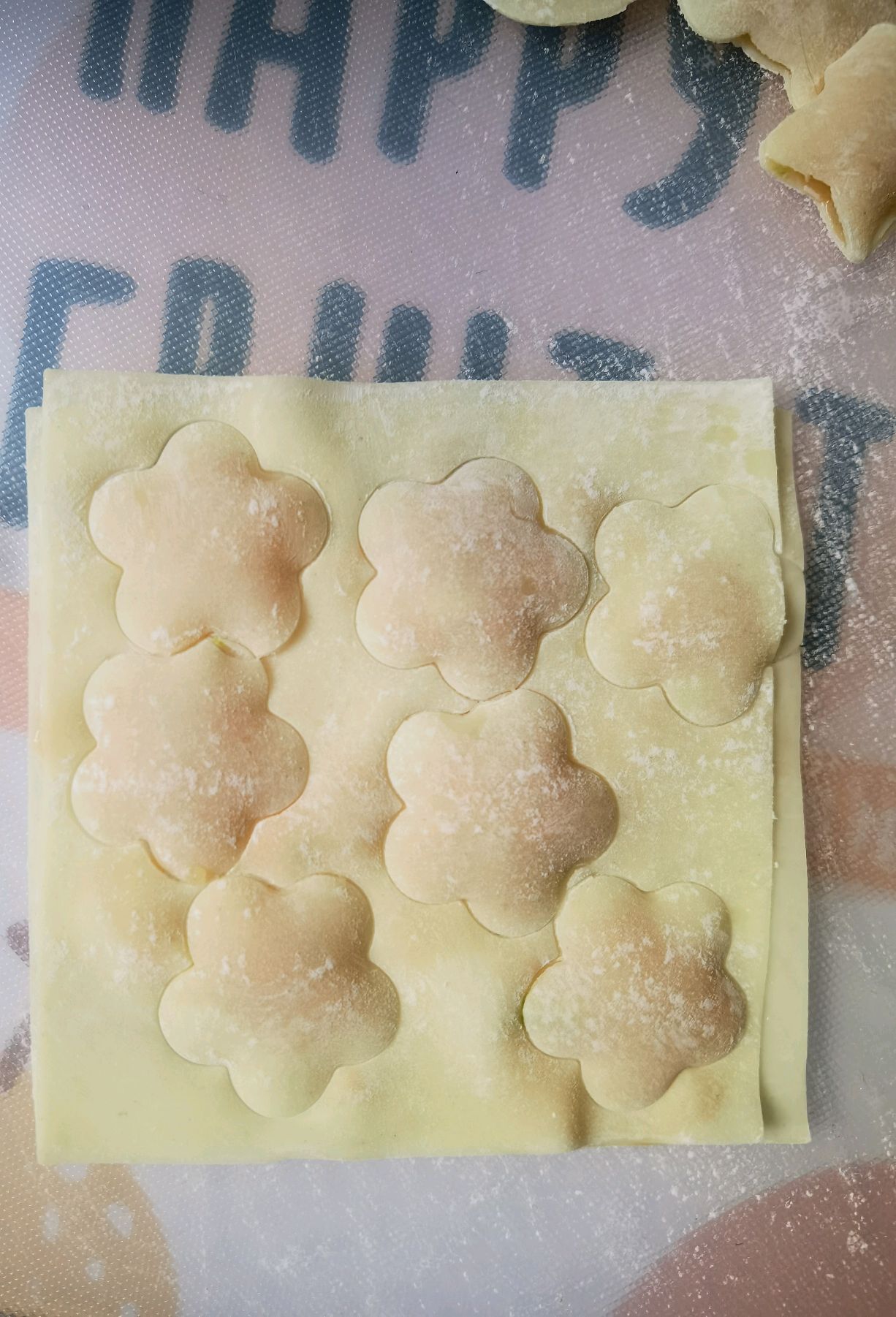 花朵小馄饨