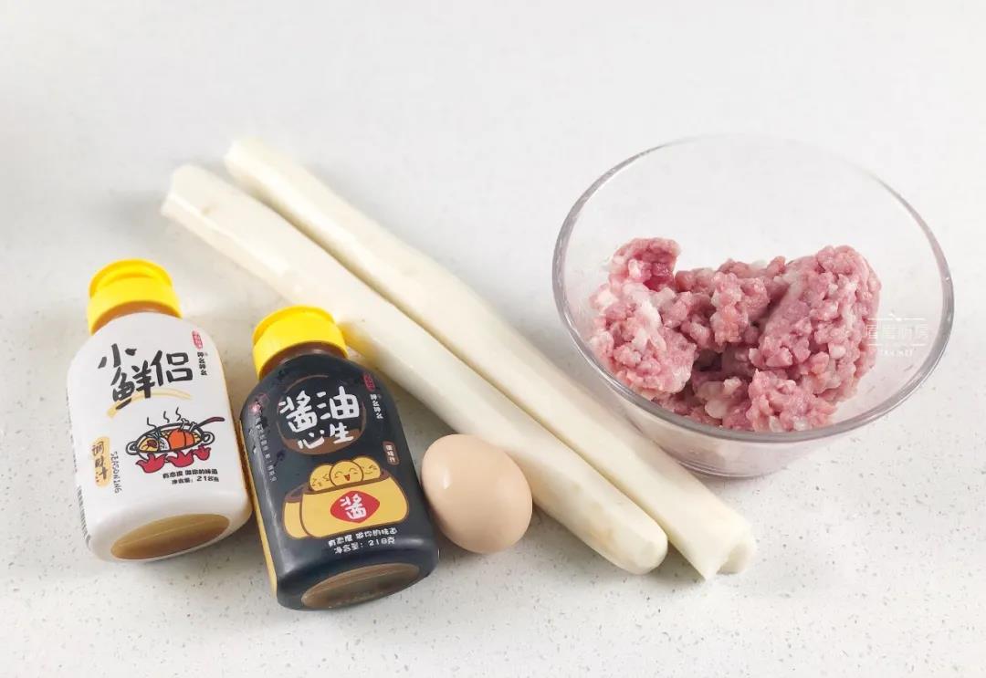 花好月圆山药蒸肉丸