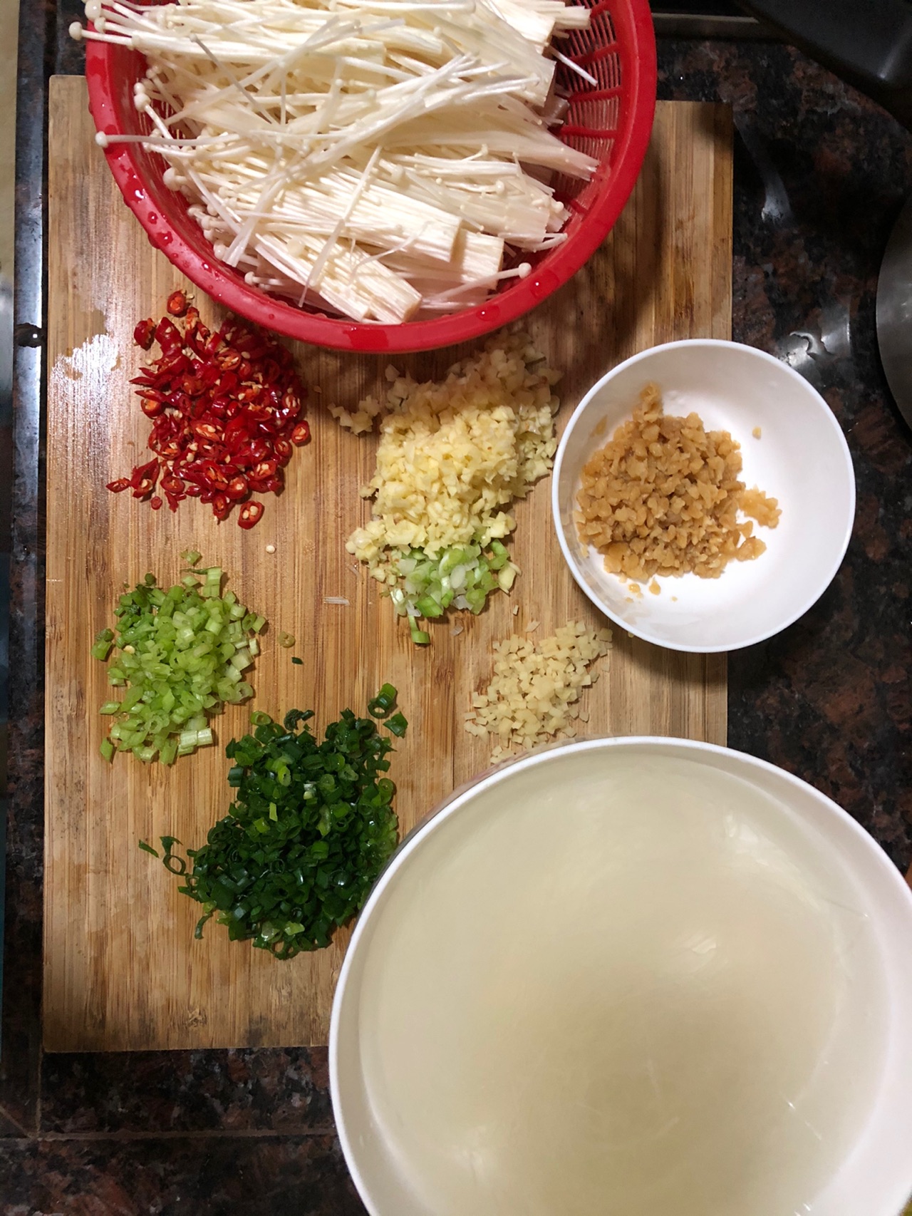 花甲鲜虾粉丝煲