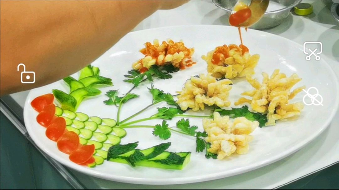花开富贵菊花鱼