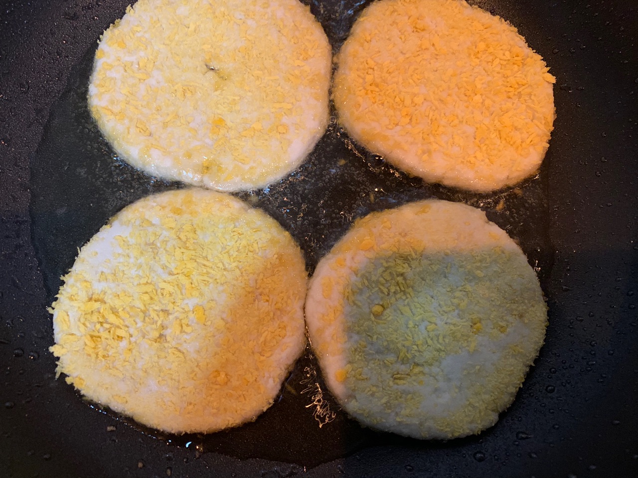 花开富贵之香蕉糯米饼