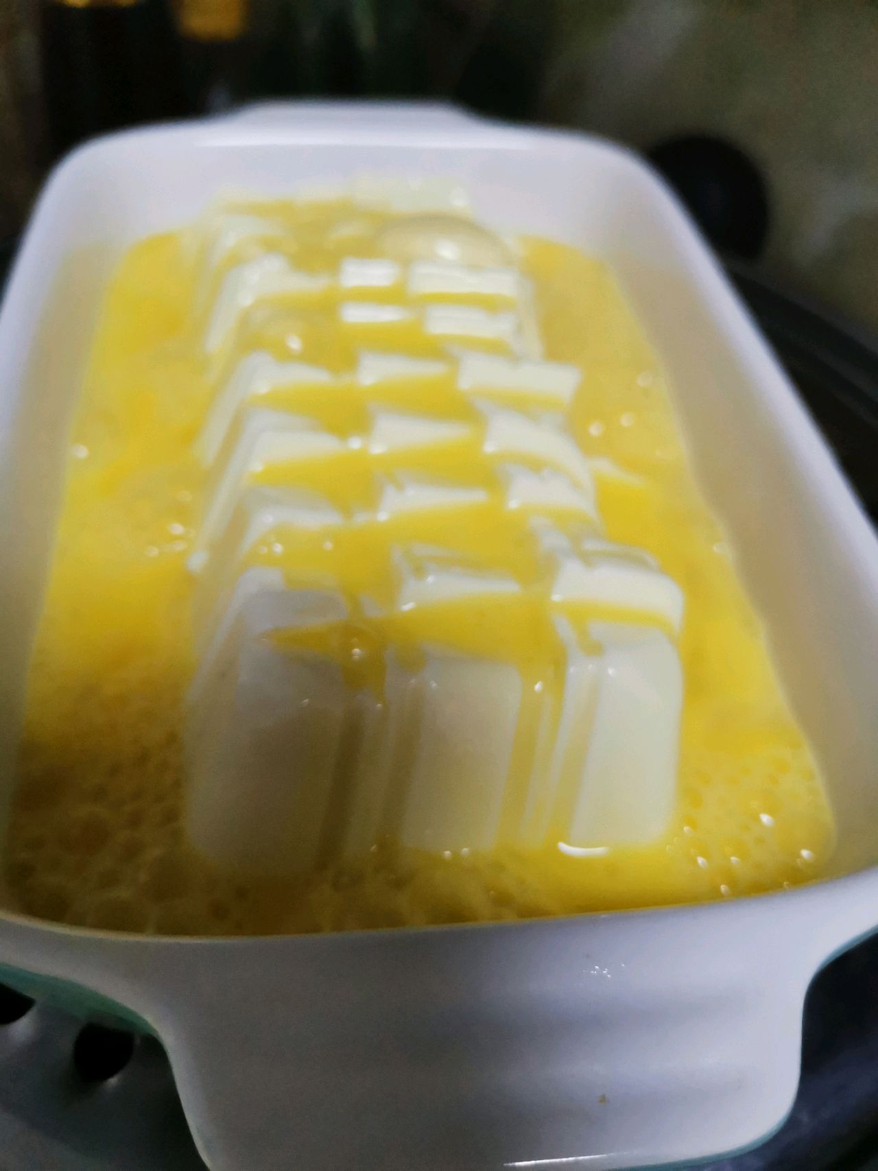 滑嫩多汁的鸡蛋豆腐