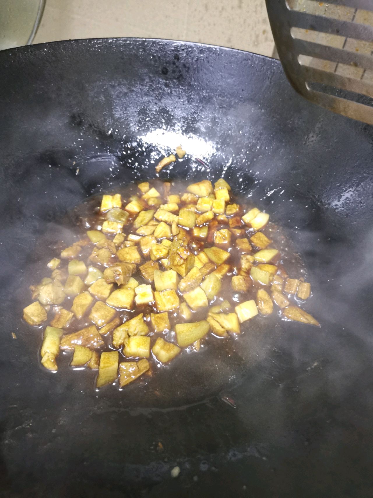 滑嫩多汁的鸡蛋豆腐