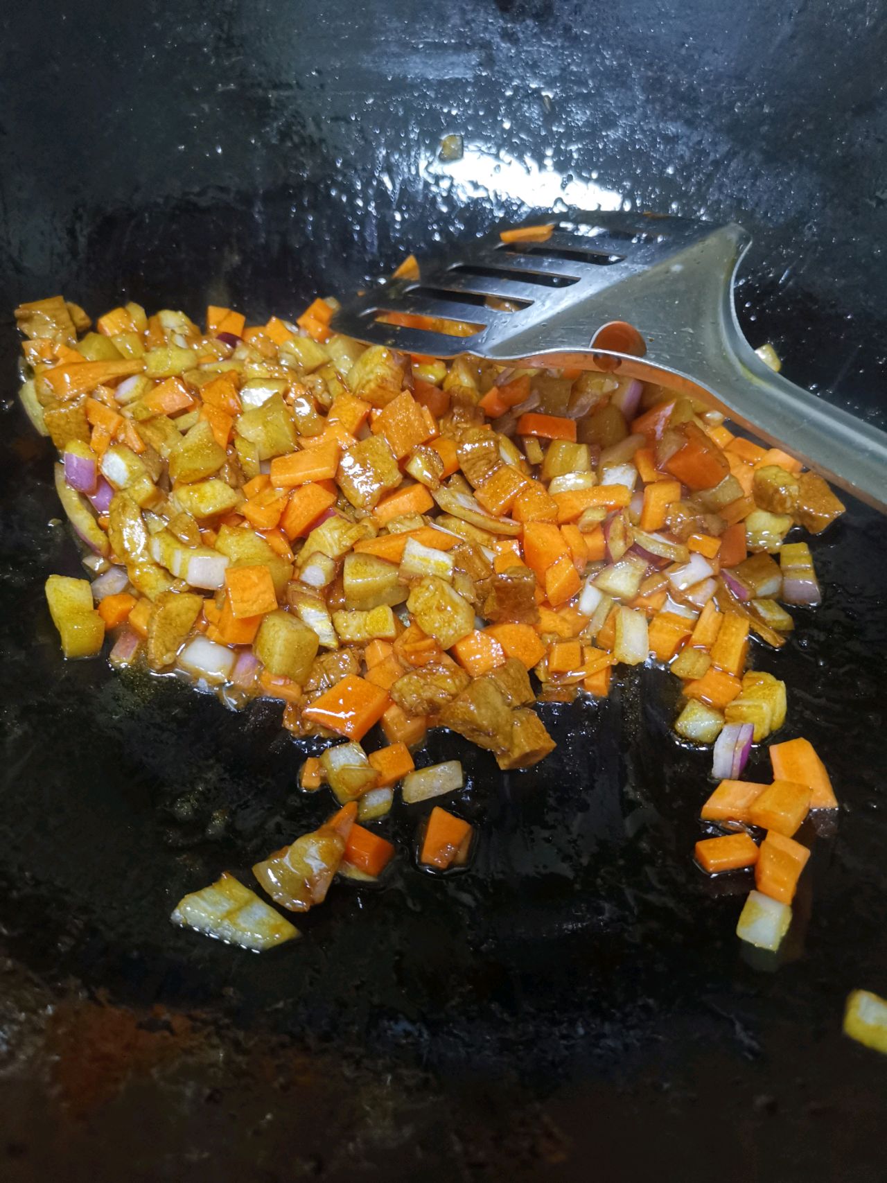 滑嫩多汁的鸡蛋豆腐