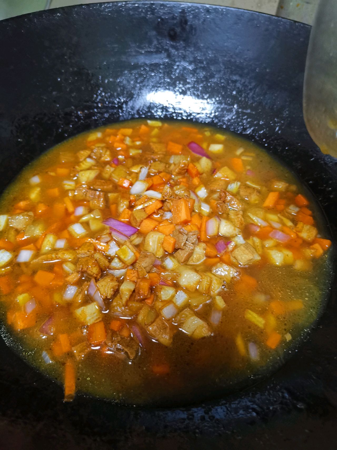 滑嫩多汁的鸡蛋豆腐