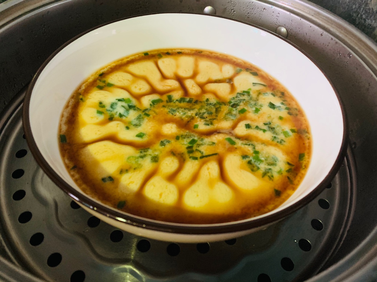 滑嫩鲜美哒鸡蛋羹