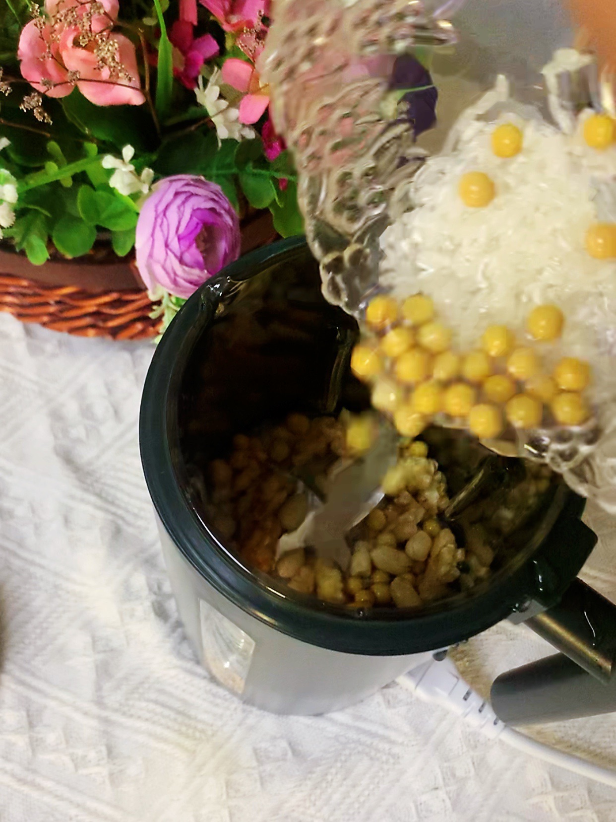 花生核桃豆浆