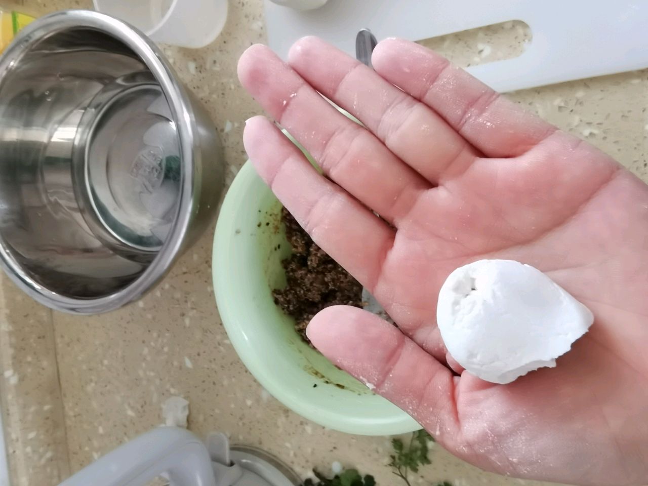 花生红糖汤圆