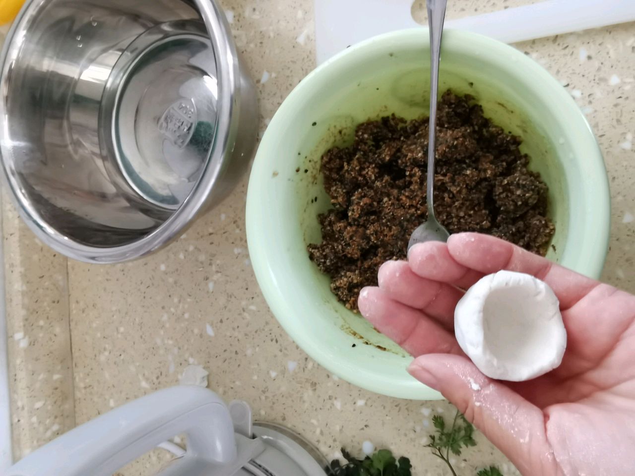 花生红糖汤圆