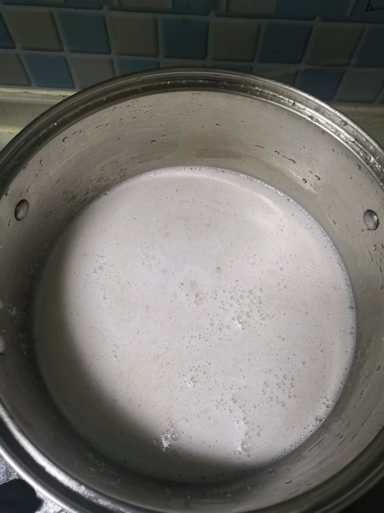 花生浆面条