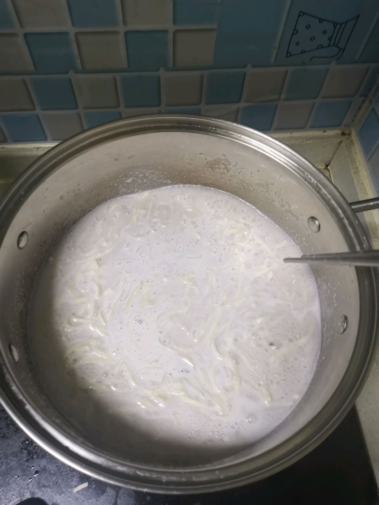 花生浆面条