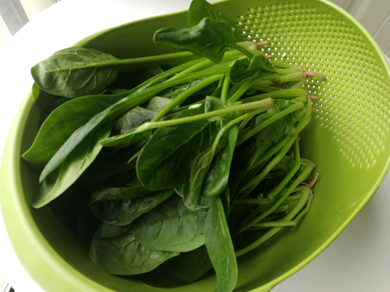 花生米拌菠菜