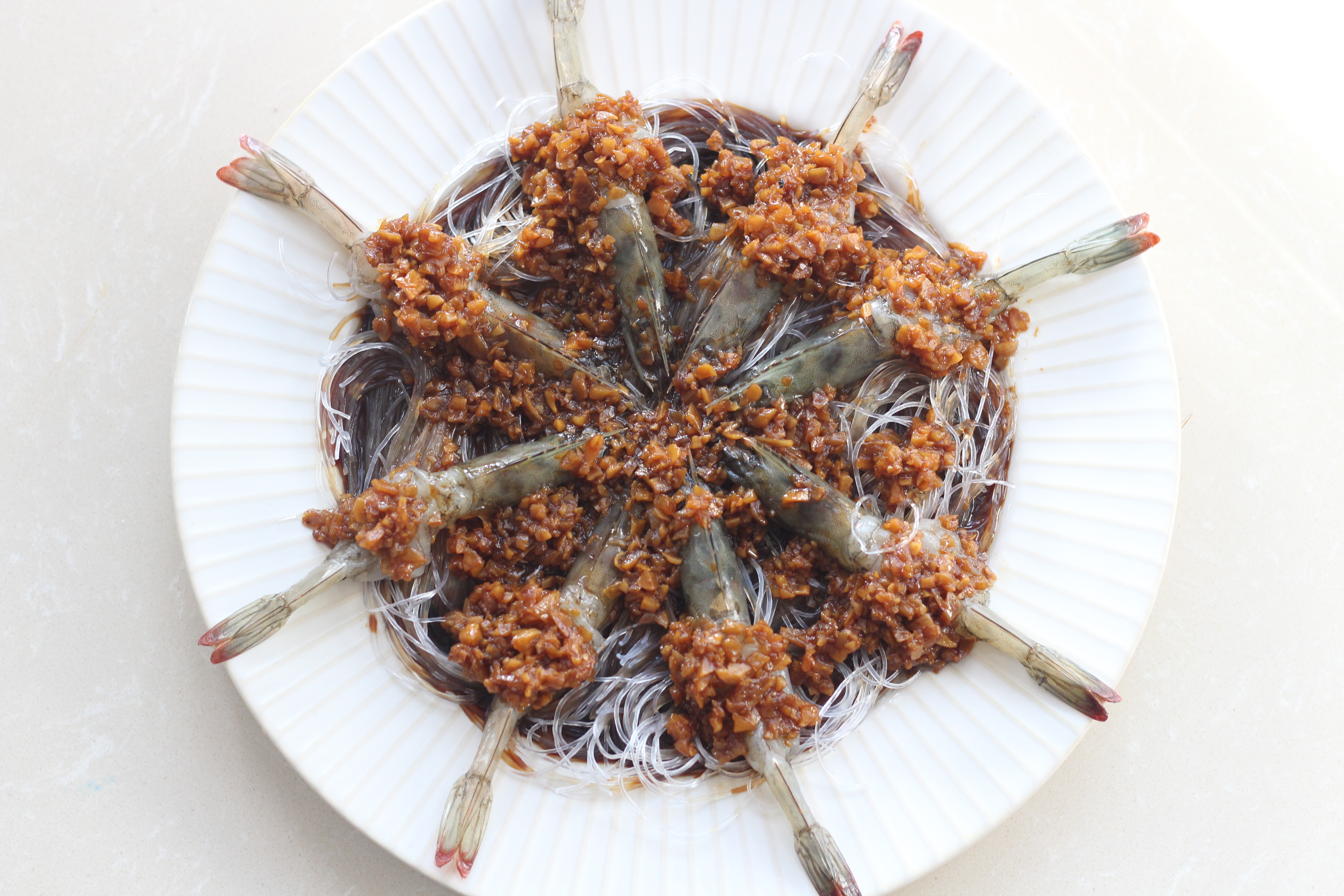 花式蒜蓉粉丝蒸虾