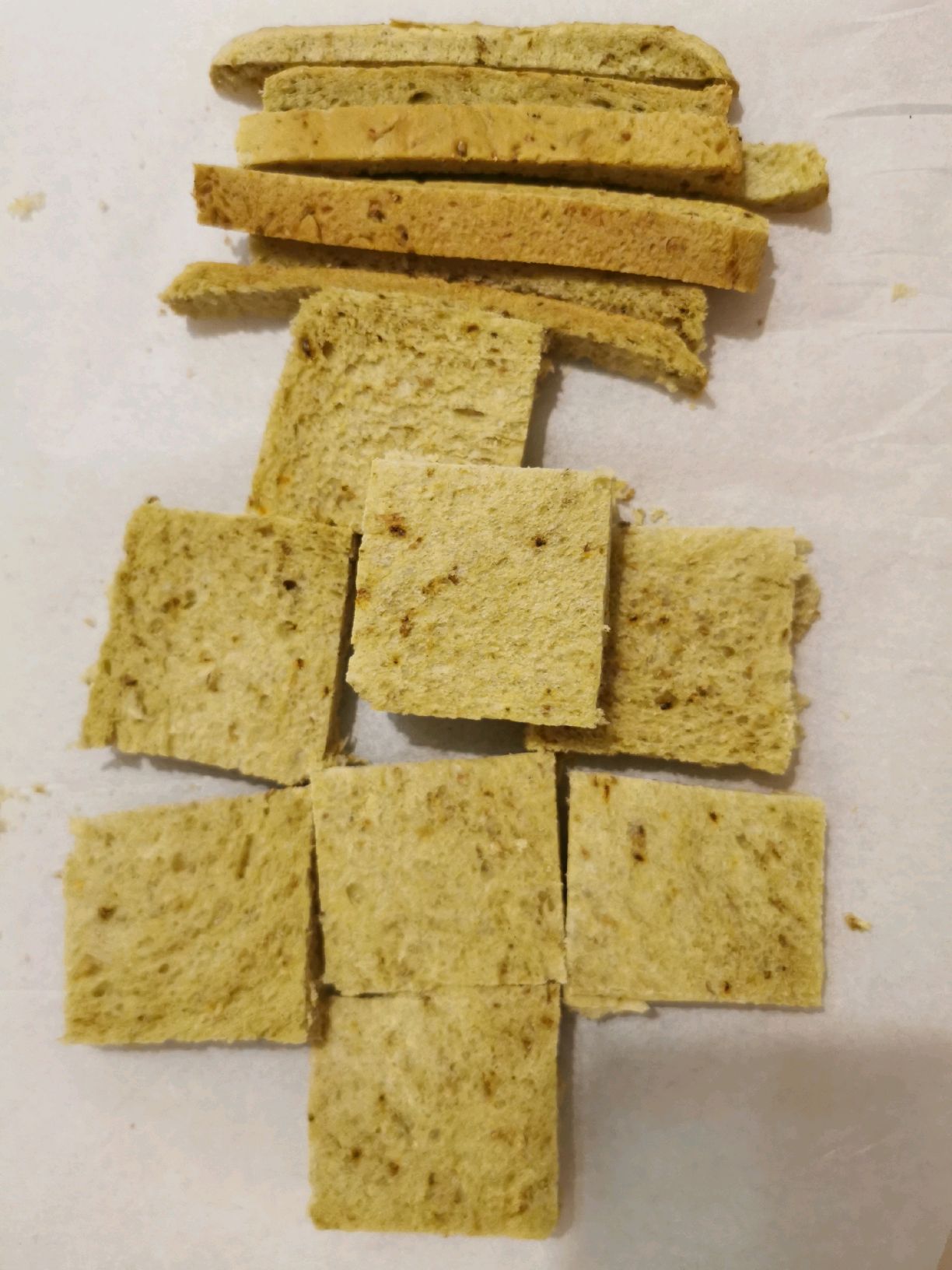 花样吃吐司之花生芝士小方