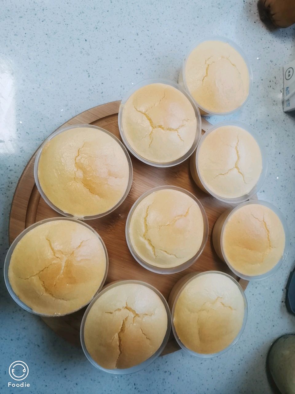 花样豆乳布丁烧